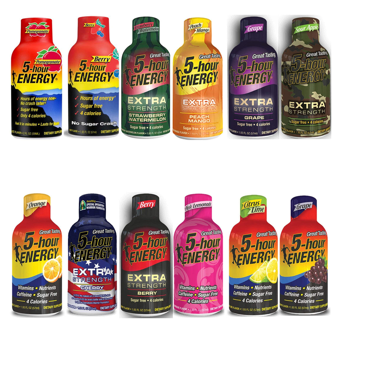 5 Hour Enery Extra Strength Shots