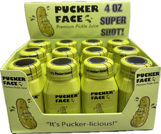 Pucker Face Pickle Juice