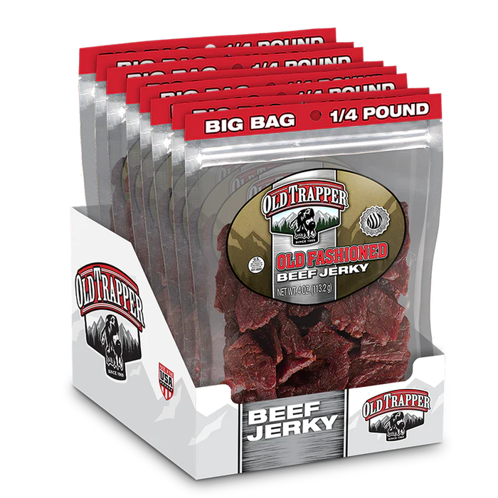Old Trapper 4oz Original Beef Jerky
