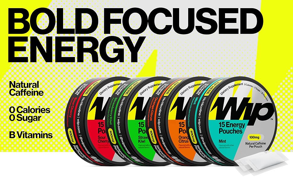 Wip Energy Pouches